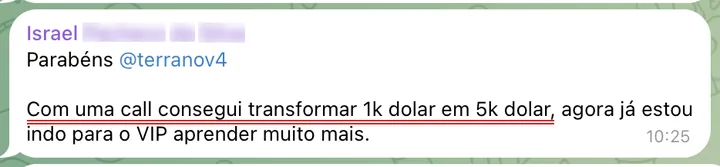 Mensagem de Israel na comunidade fechada, 17/03/2024